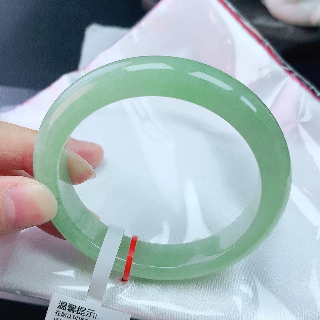 未镶嵌手镯翡翠56葡萄头色