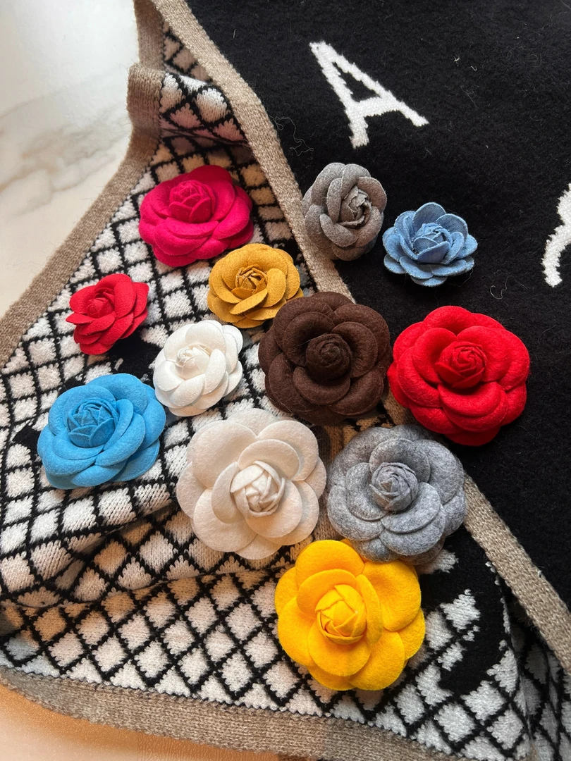 非金属布艺胸针 SISTER姐妹家百搭花朵配饰胸针