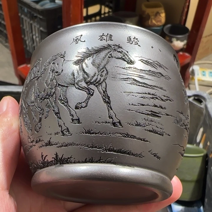 茶杯紫砂全手工紫砂