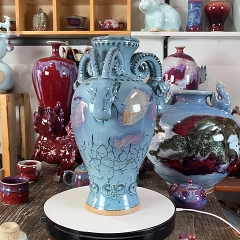 瓷片神垕镇钧瓷艺术