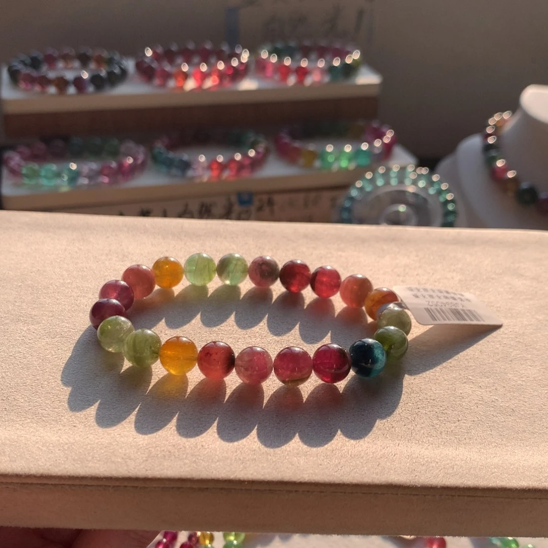 未镶嵌手链碧玺碧玺