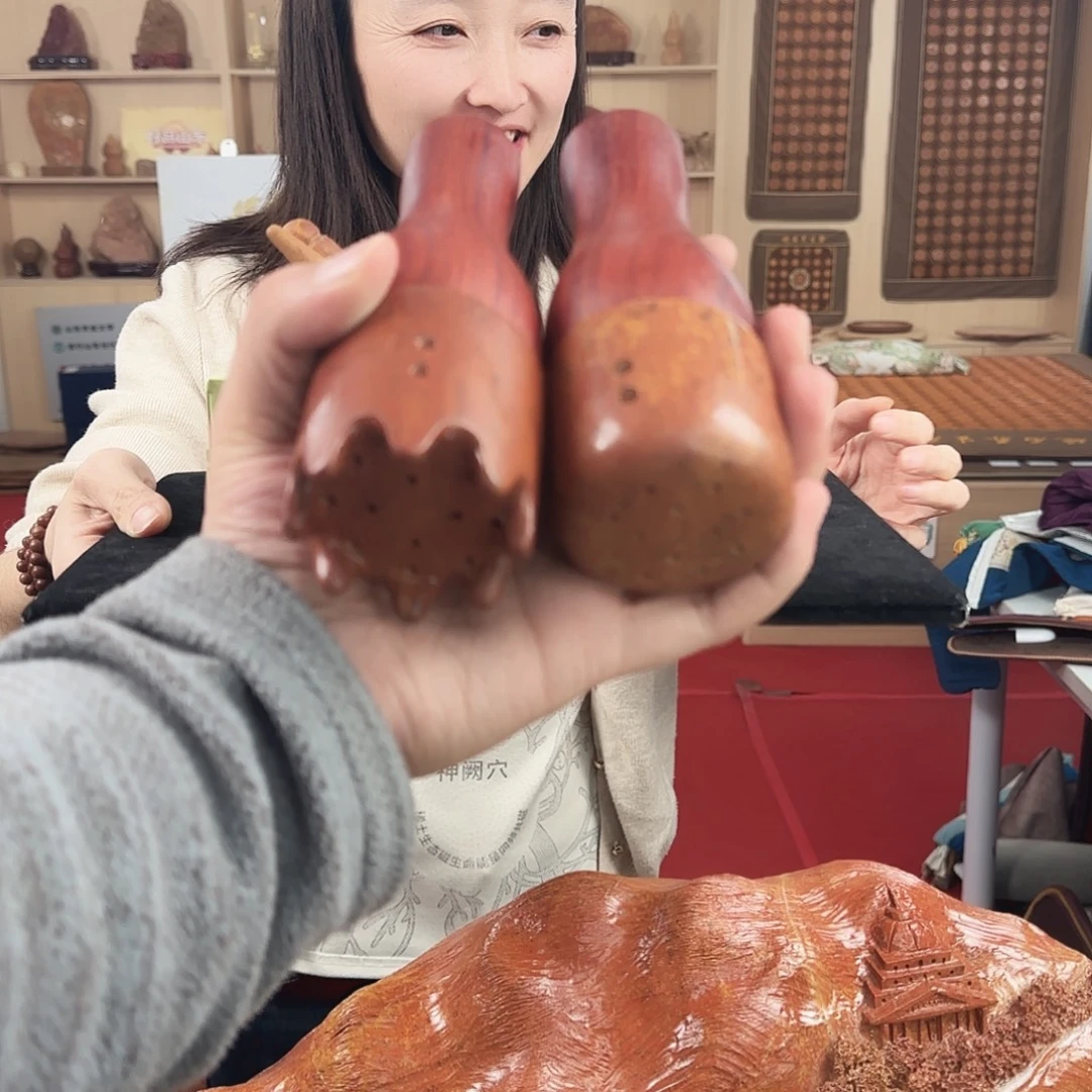 泗水砭石小光头艾灸棒 八爪鱼艾灸罐单头 两个砭针