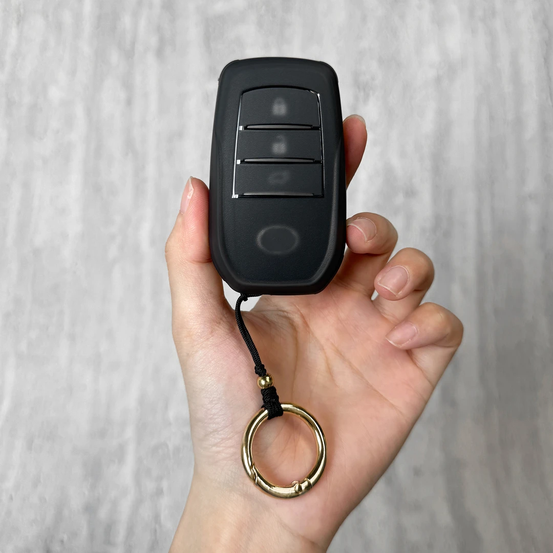 适用丰田九代凯美瑞钥匙套亚洲龙超薄荣放威兰达汉兰达普拉多硅胶