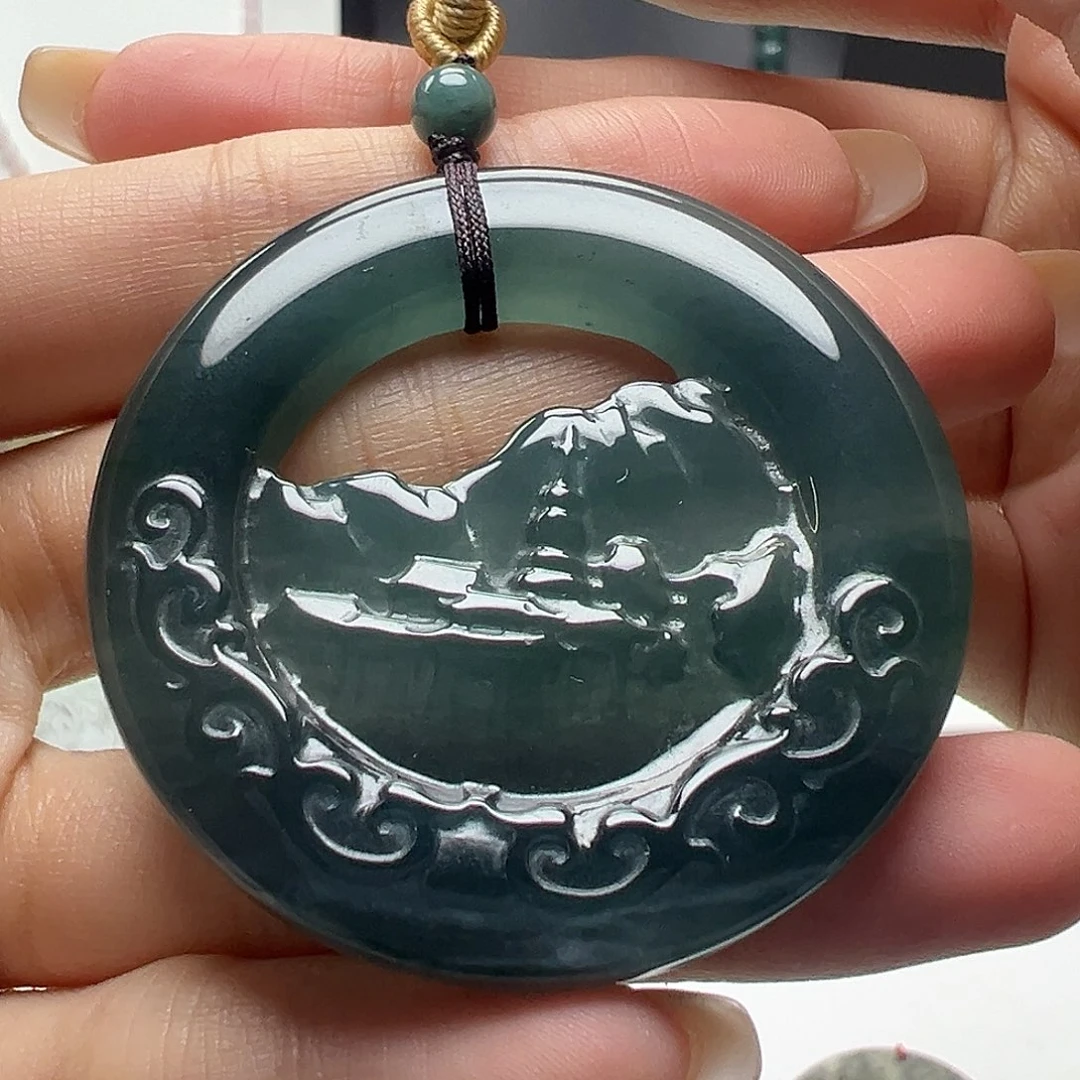 翡翠未镶嵌颈饰翡翠自选