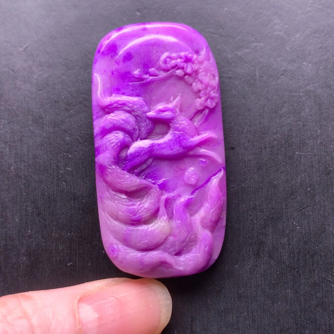 苏纪石（舒俱来）未镶嵌九尾狐