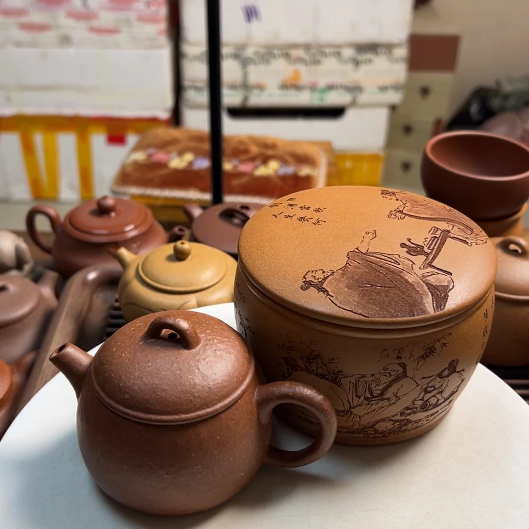 紫砂茶壶红将破小土豆160