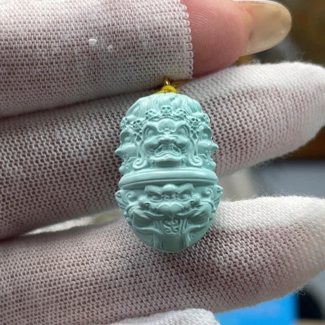 未镶嵌绿松石挂件