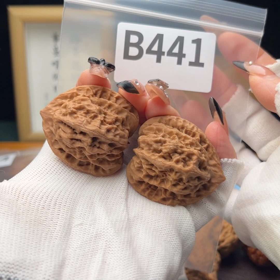 把件文玩核桃38佛度b441