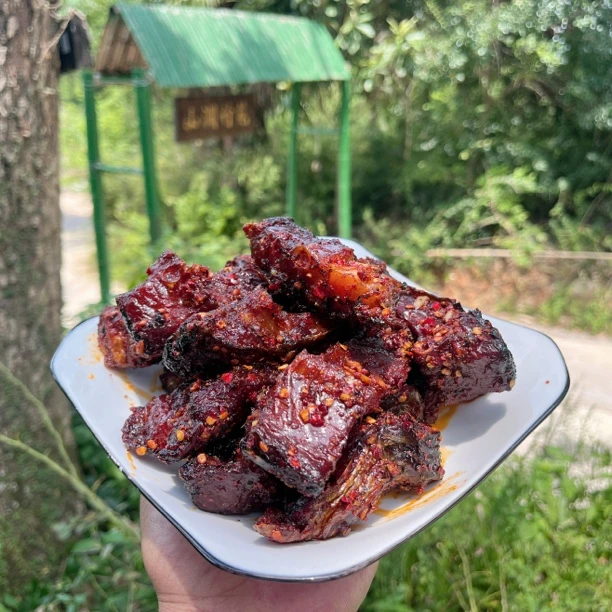 湖南特产道州扎鱼烟熏腊草鱼块去头去尾肉质鲜嫩农家