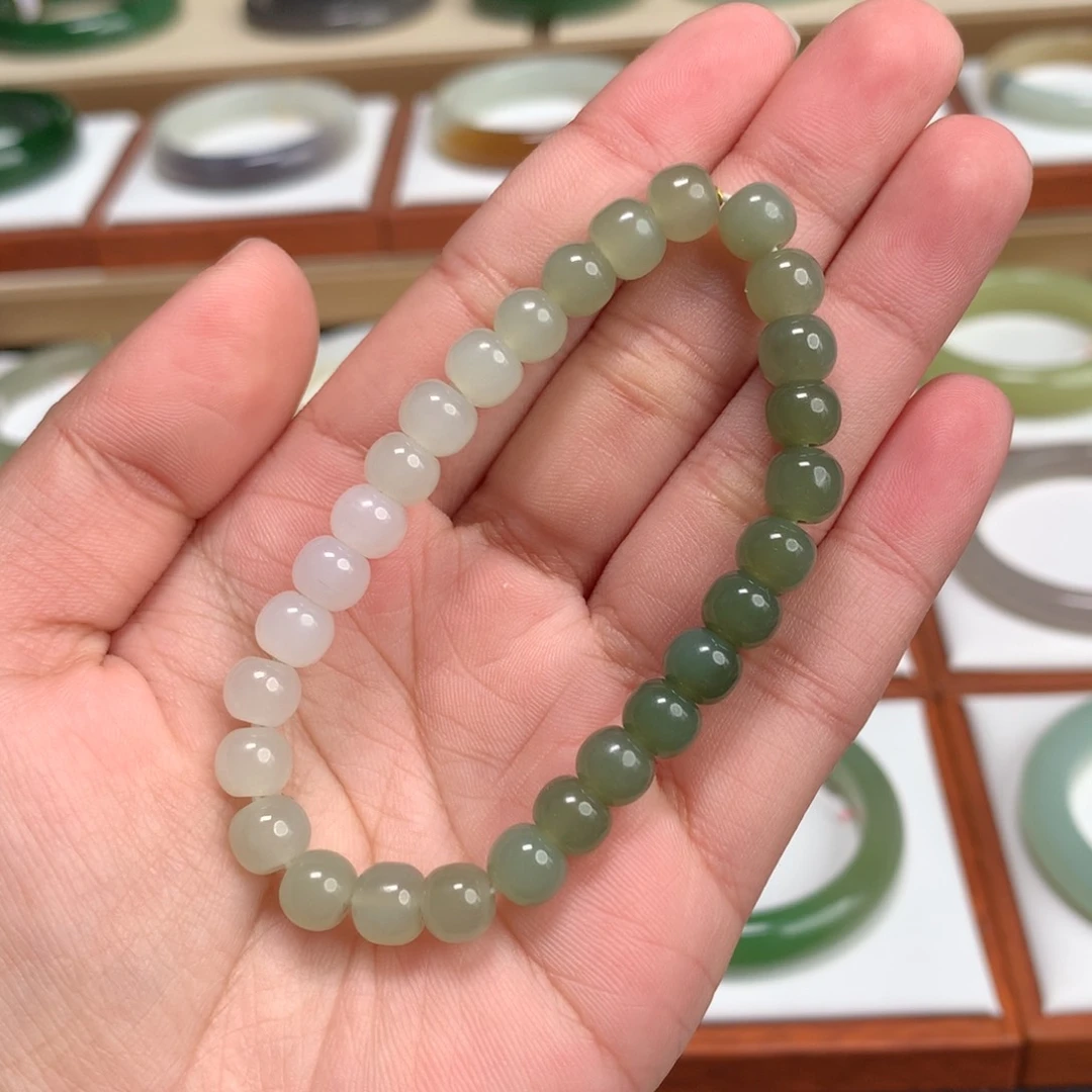 和田玉手链未镶嵌