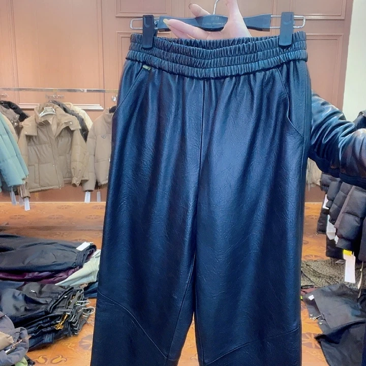 120……130斤皮长裤