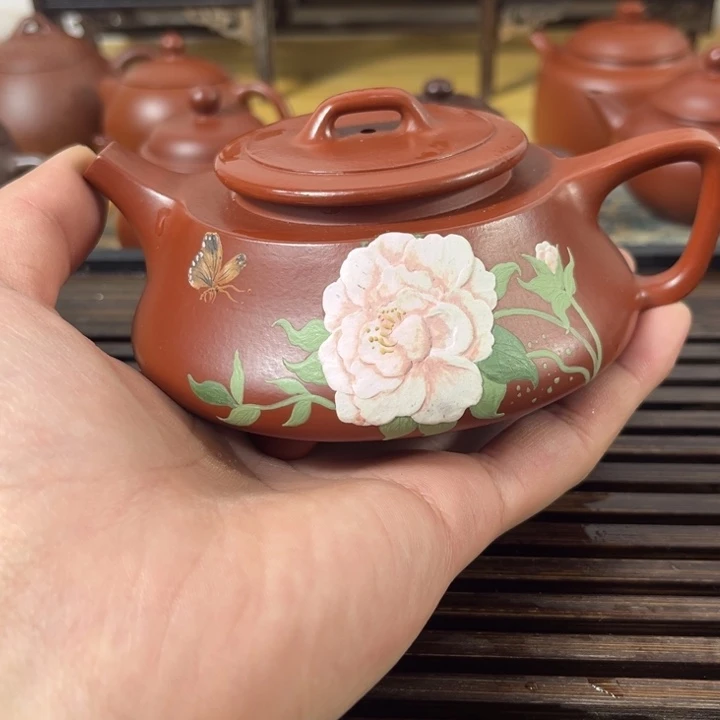 紫砂茶壶原矿紫砂半手工制作