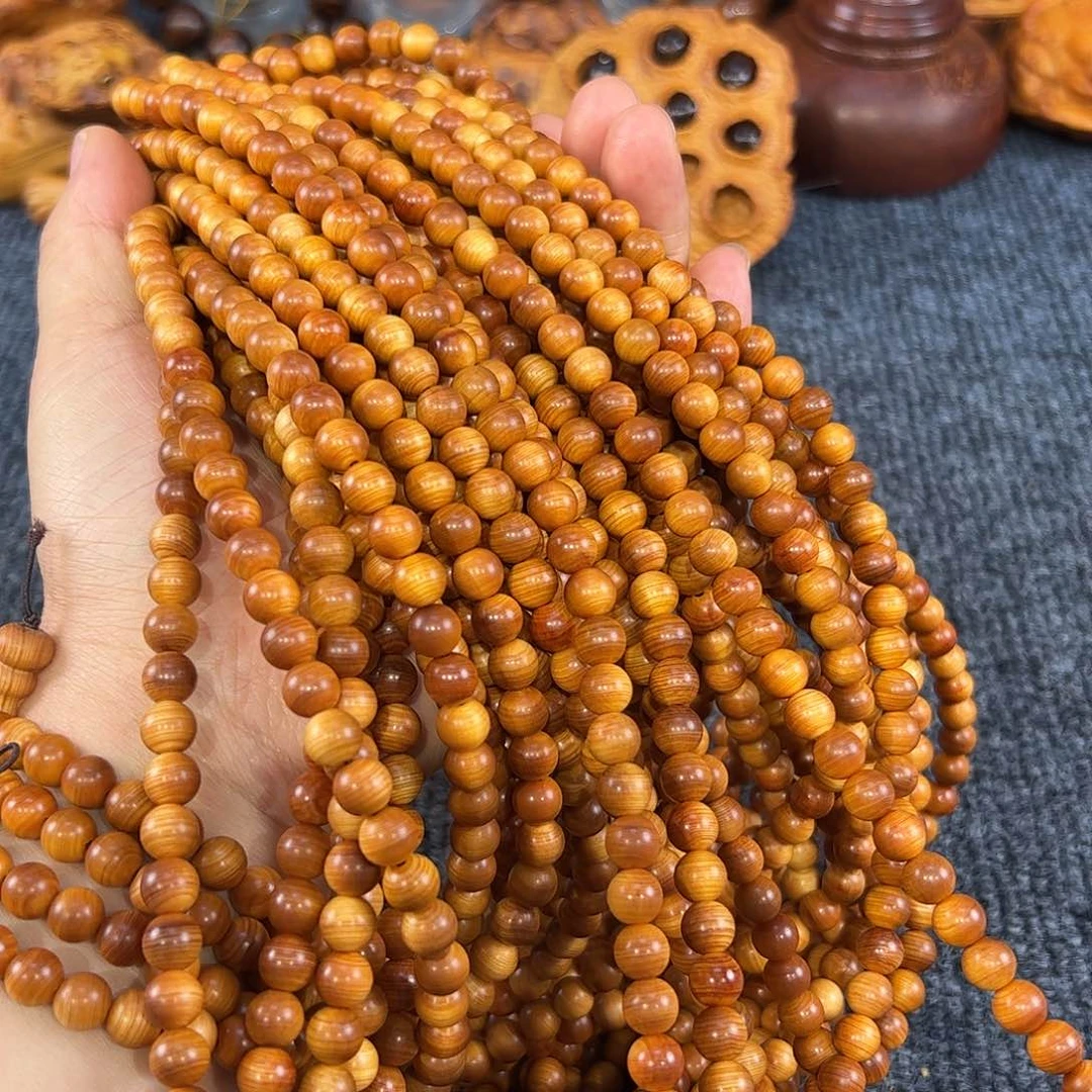 柏木太行崖柏崖窝0.8闻香手串精品，到手一条