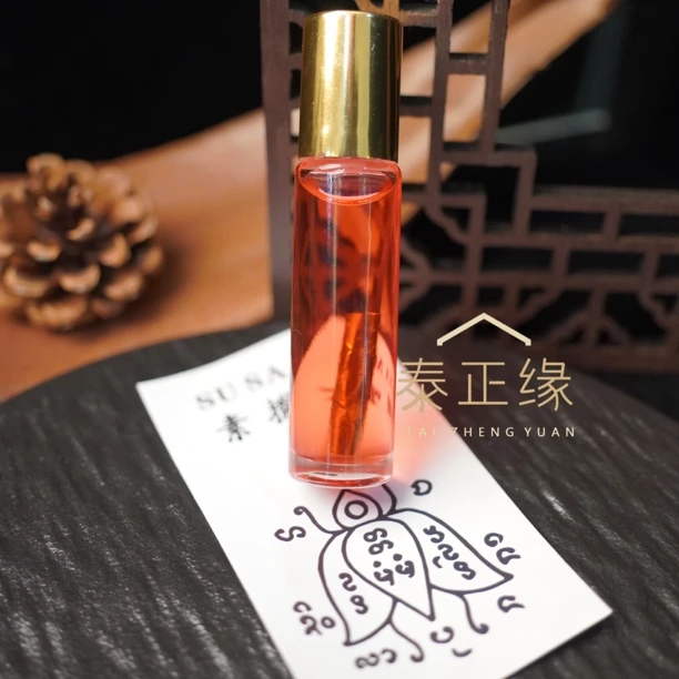 红色和合瓶子和好创意桌面装饰手工桌面摆件