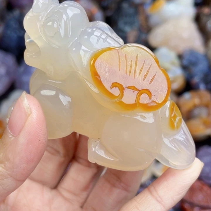 未镶嵌天然玛瑙/玉髓