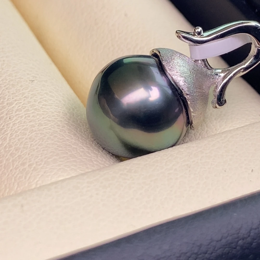 颈饰银S925镶嵌海水珍珠