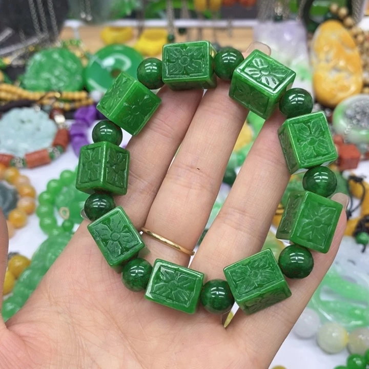 未镶嵌手链翡翠致**主手链24