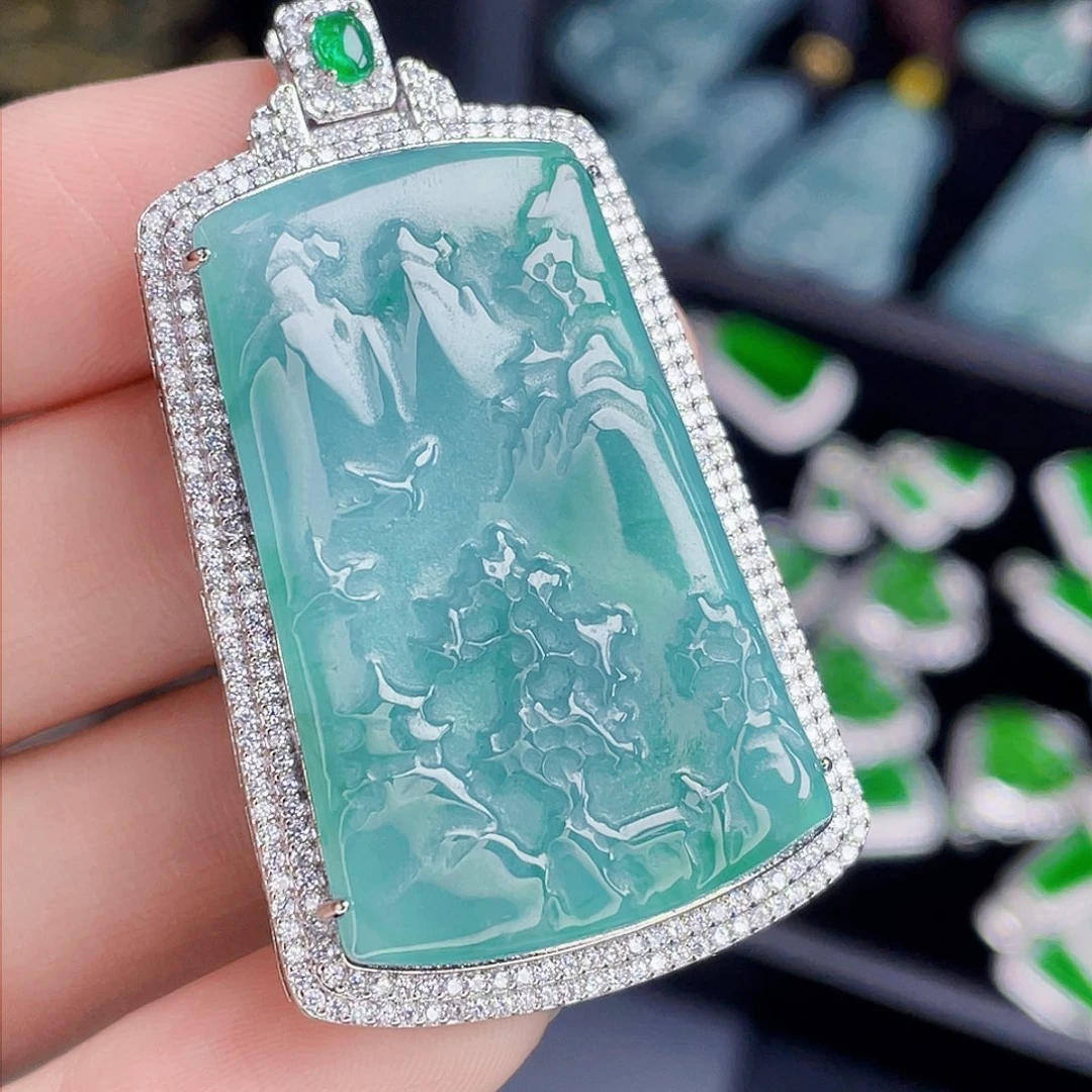 翡翠吊坠(不含链)未镶嵌