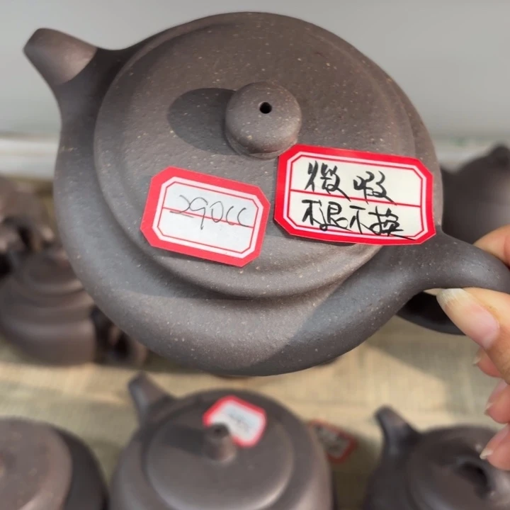 紫砂茶壶优秀！宜兴原矿天青