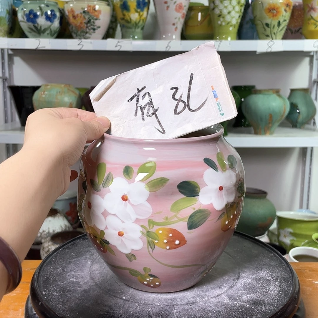 景德镇陶瓷花盆花器暇258