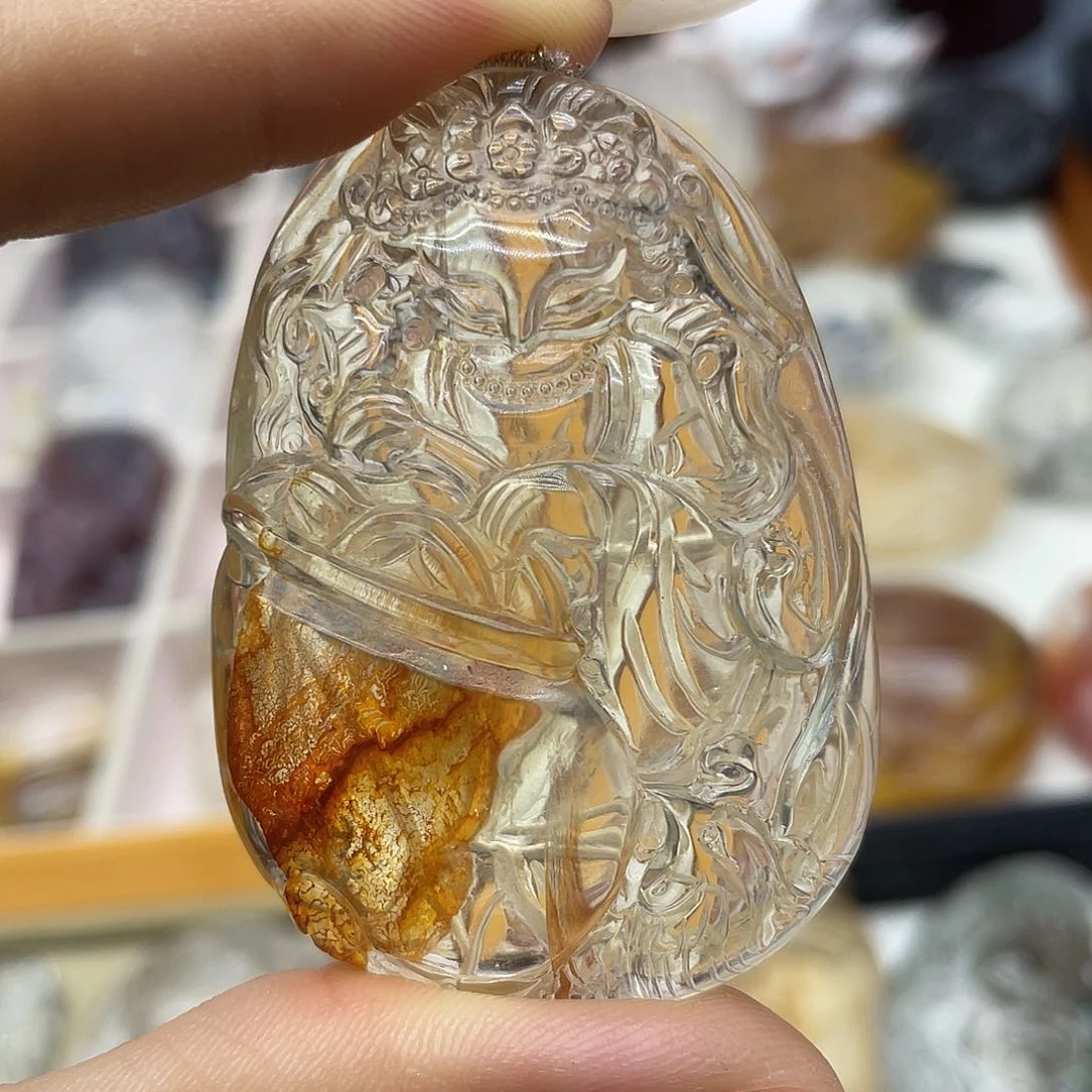 颈饰未镶嵌水晶w