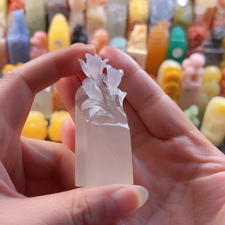 昌化石印石文****子手工定制的