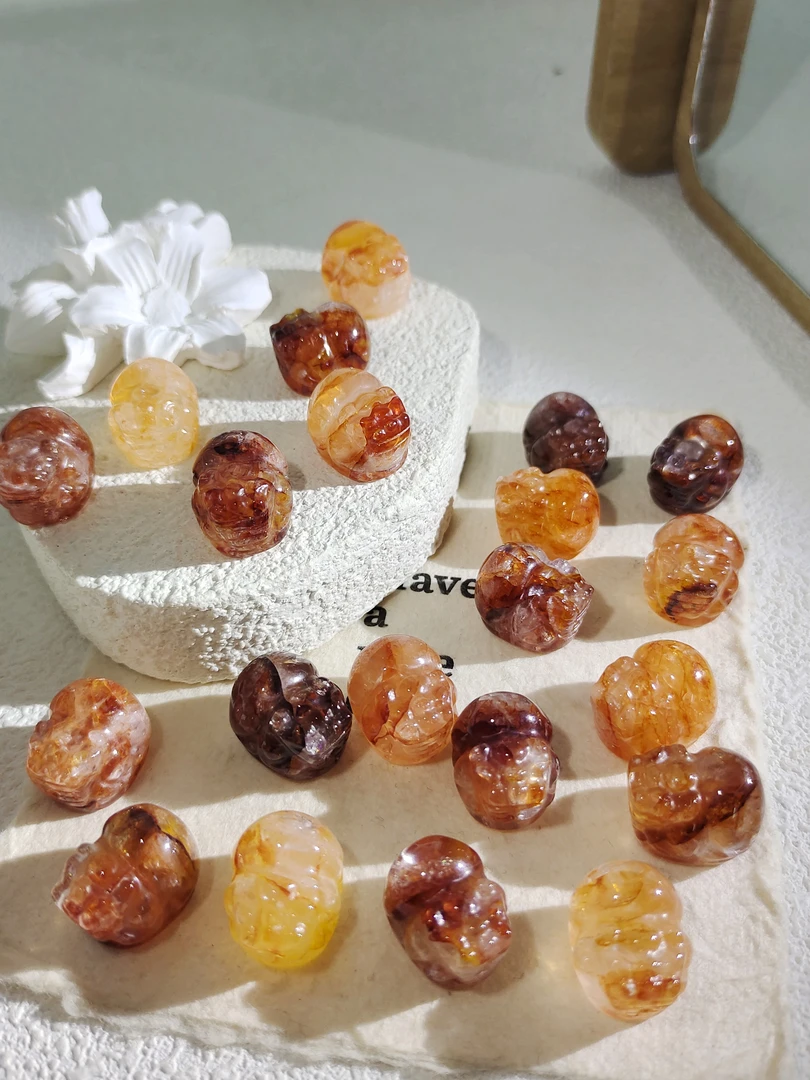 牛血红胶花貔貅 B687 多样性发其一/1个