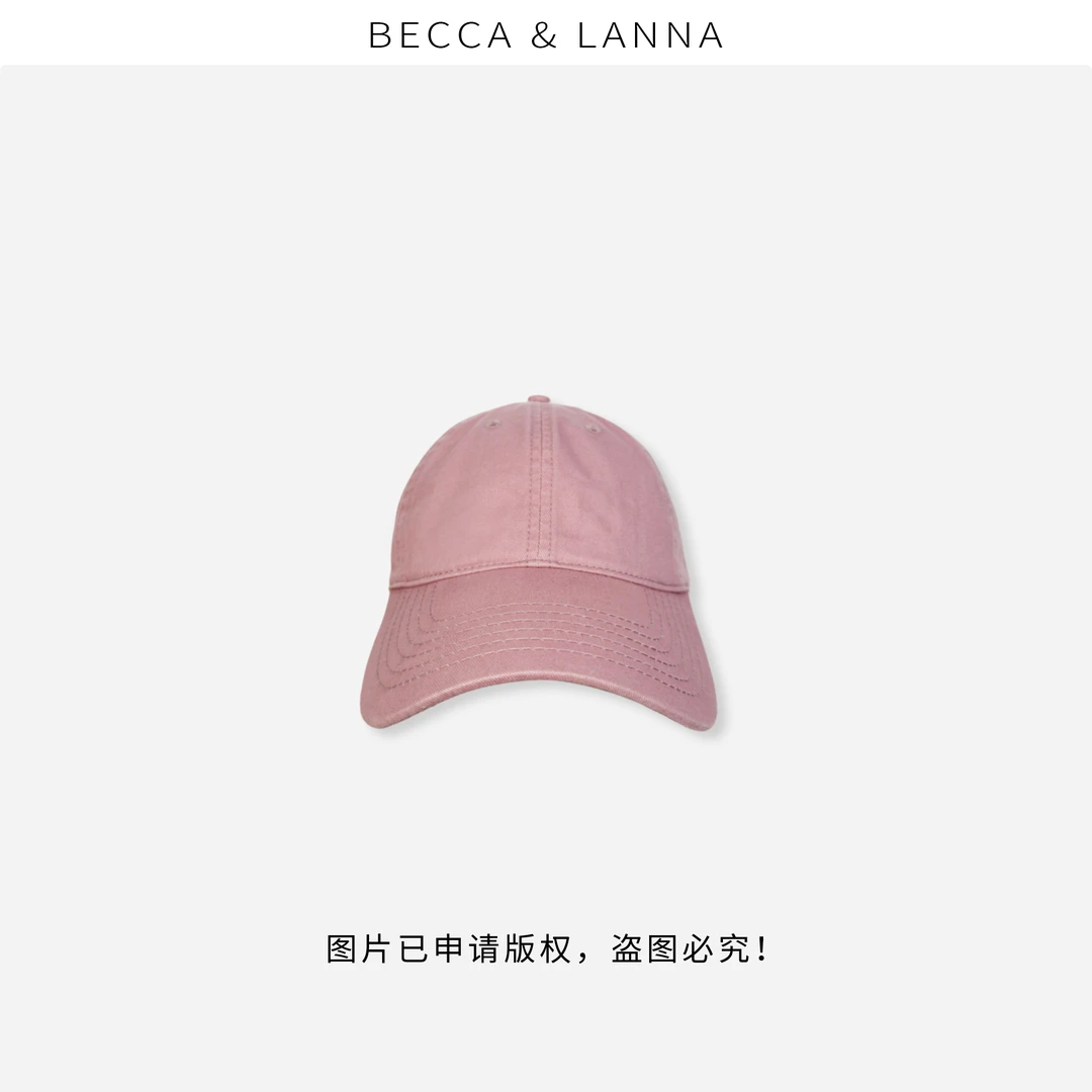 D0112 女士休闲舒适百搭纯棉可调节时尚棒球帽