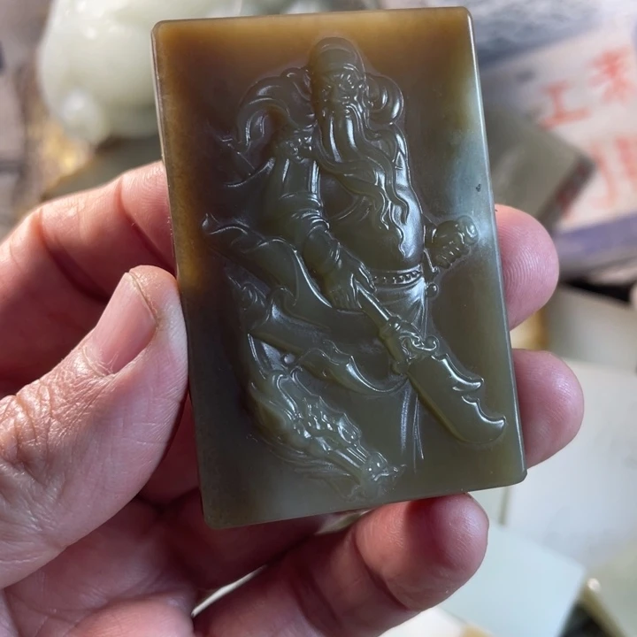 x***2和田玉未镶嵌颈饰