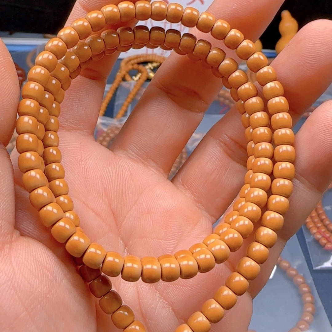 手串橄榄核老挝SSS级核尖极限弧尺寸5.4