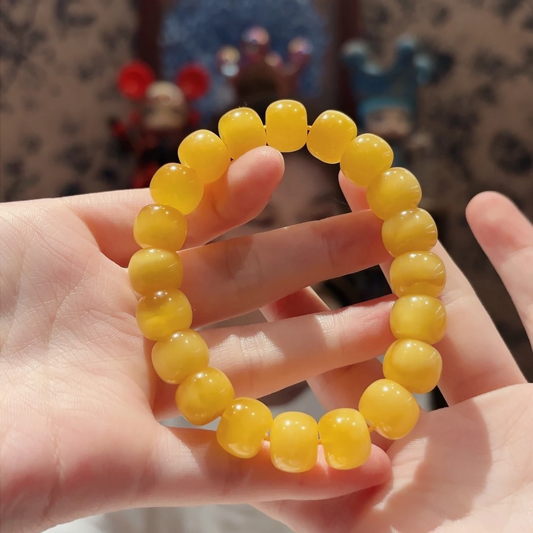 手链蜜蜡未镶嵌手串