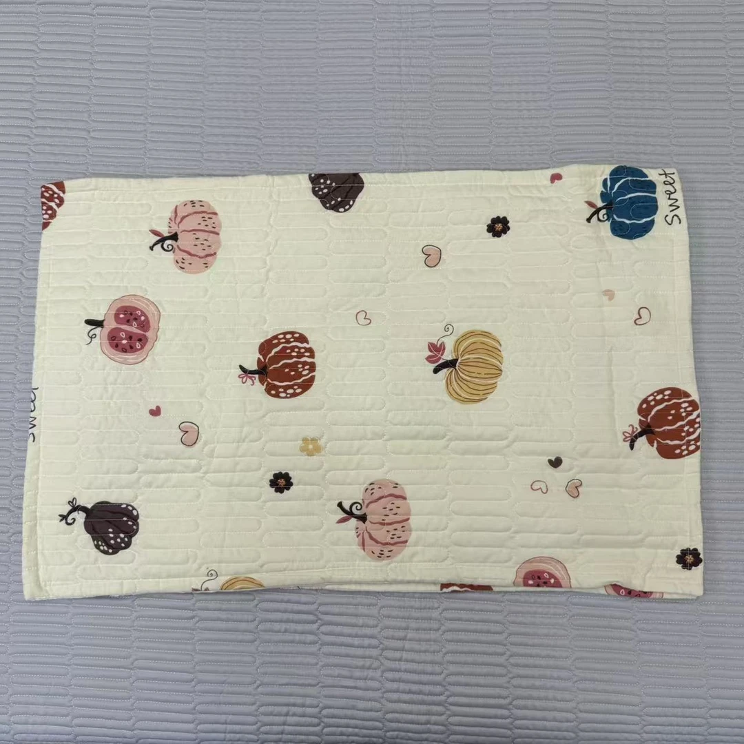 【小南瓜】48*74cm水洗棉一对枕套