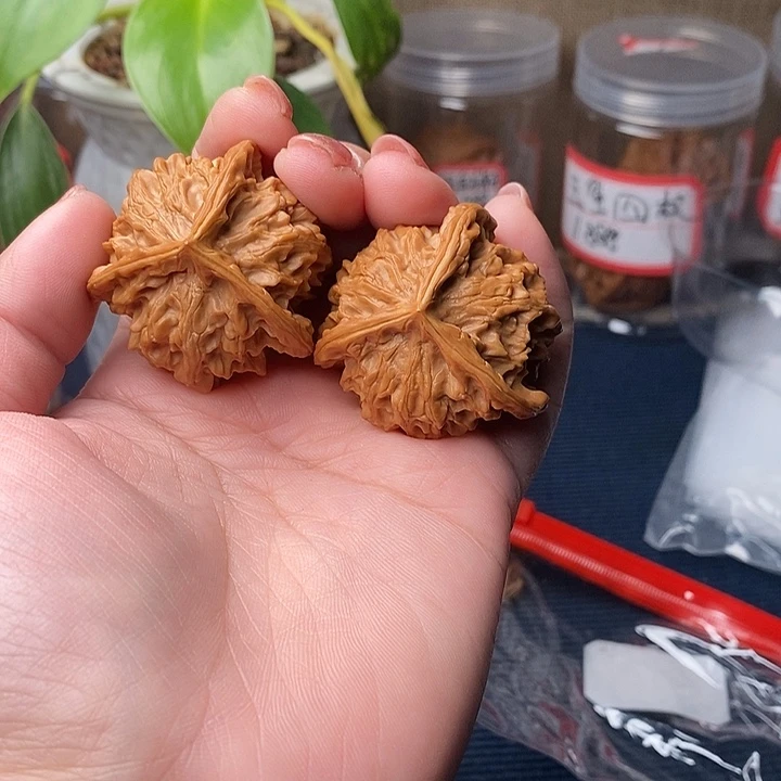 寻***觅文玩核桃吊坠盘山三棱