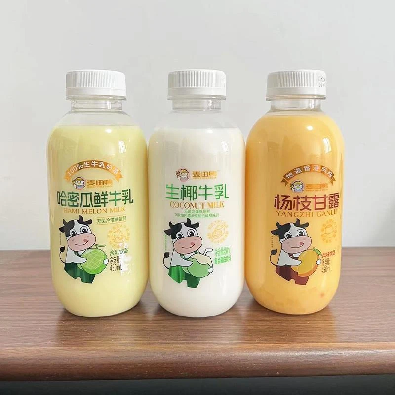 麦田丫生椰牛乳杨枝甘露哈密瓜鲜牛乳饮品网红夏日休闲即饮饮料