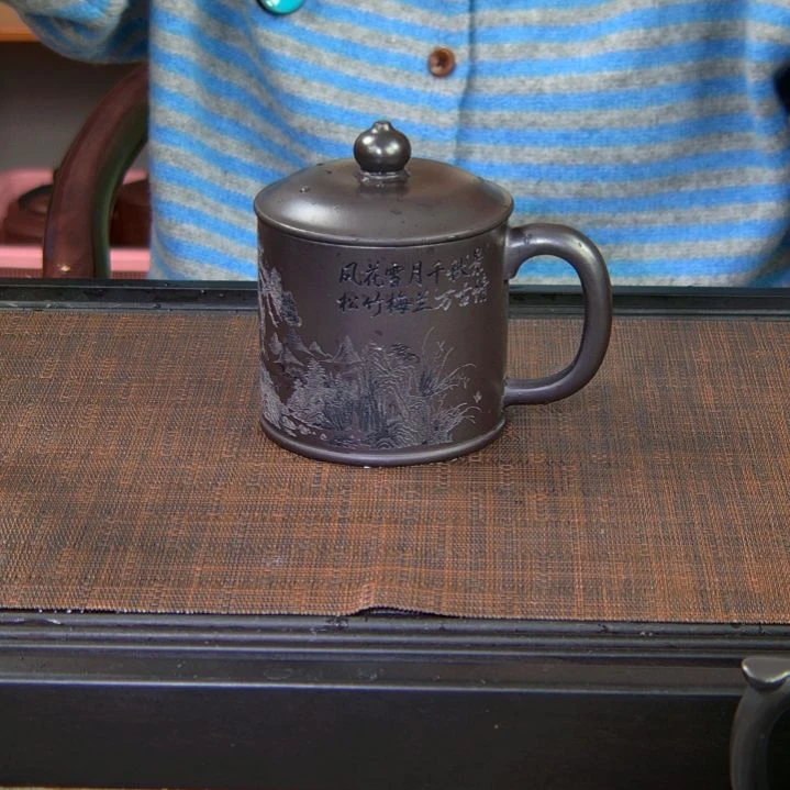 茶杯紫砂高货放漏