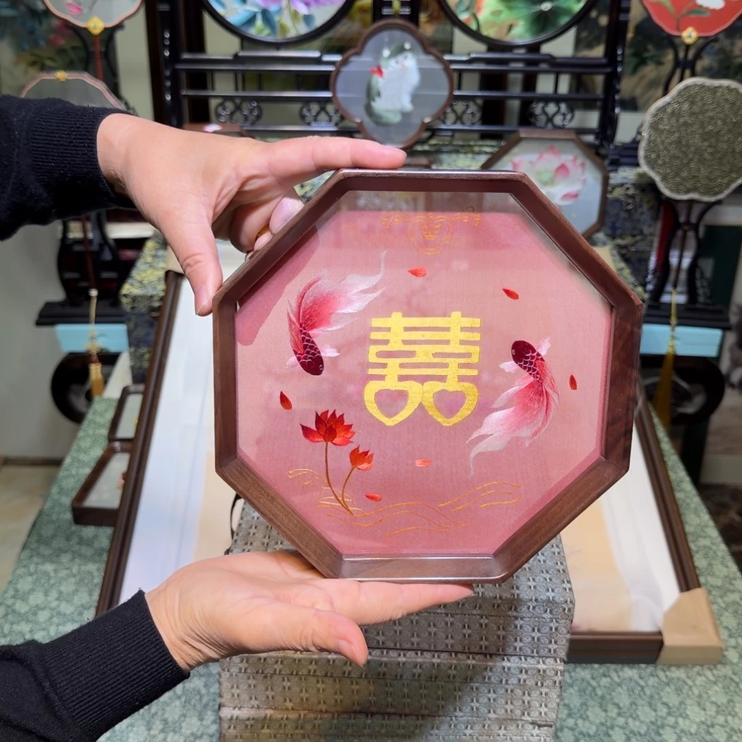 刺绣手工苏绣工艺制作技艺精湛