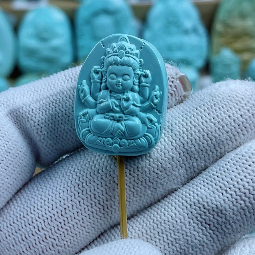 绿松石未镶嵌珠宝奇石