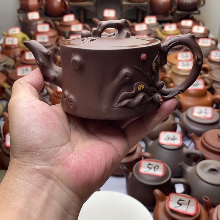 茶壶紫砂宜兴紫砂半手工