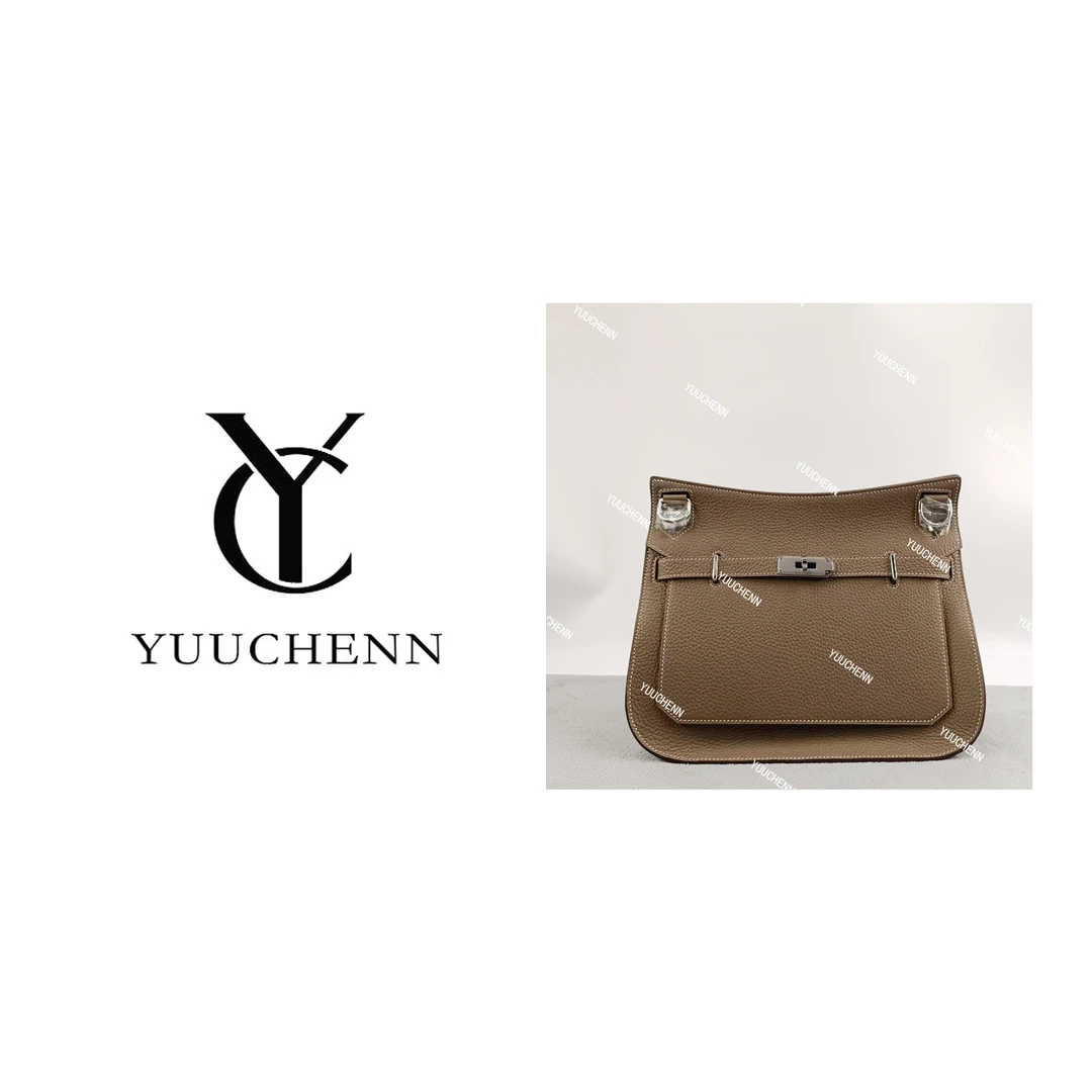 YUUCHENN【手工定制】28cm原创设计高定真皮包 HH4568