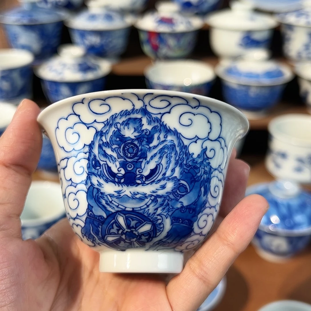 拾藝致物醒狮铃铛杯