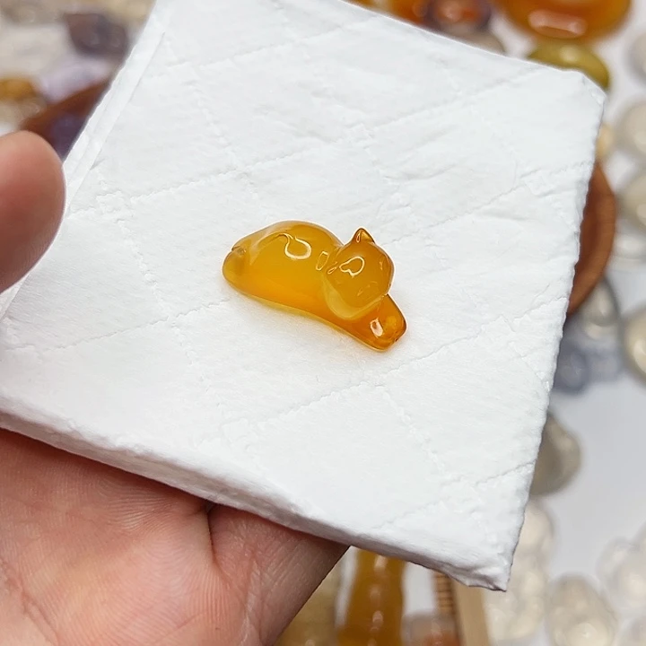 嘿***玛瑙/玉髓颈饰未镶嵌