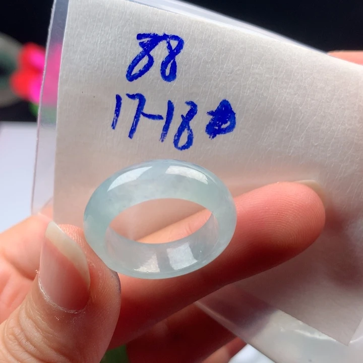 陈***琳定制翡翠未镶嵌戒圈