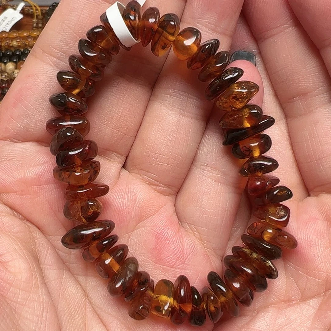 琥珀未镶嵌裸石抚顺琥珀30123