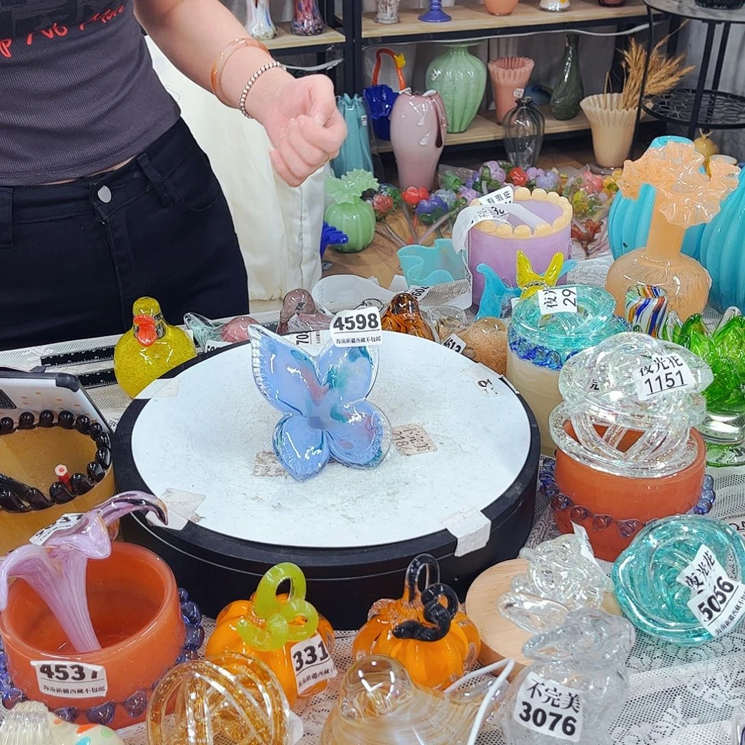 4598蝴蝶 家悦琉璃工艺品