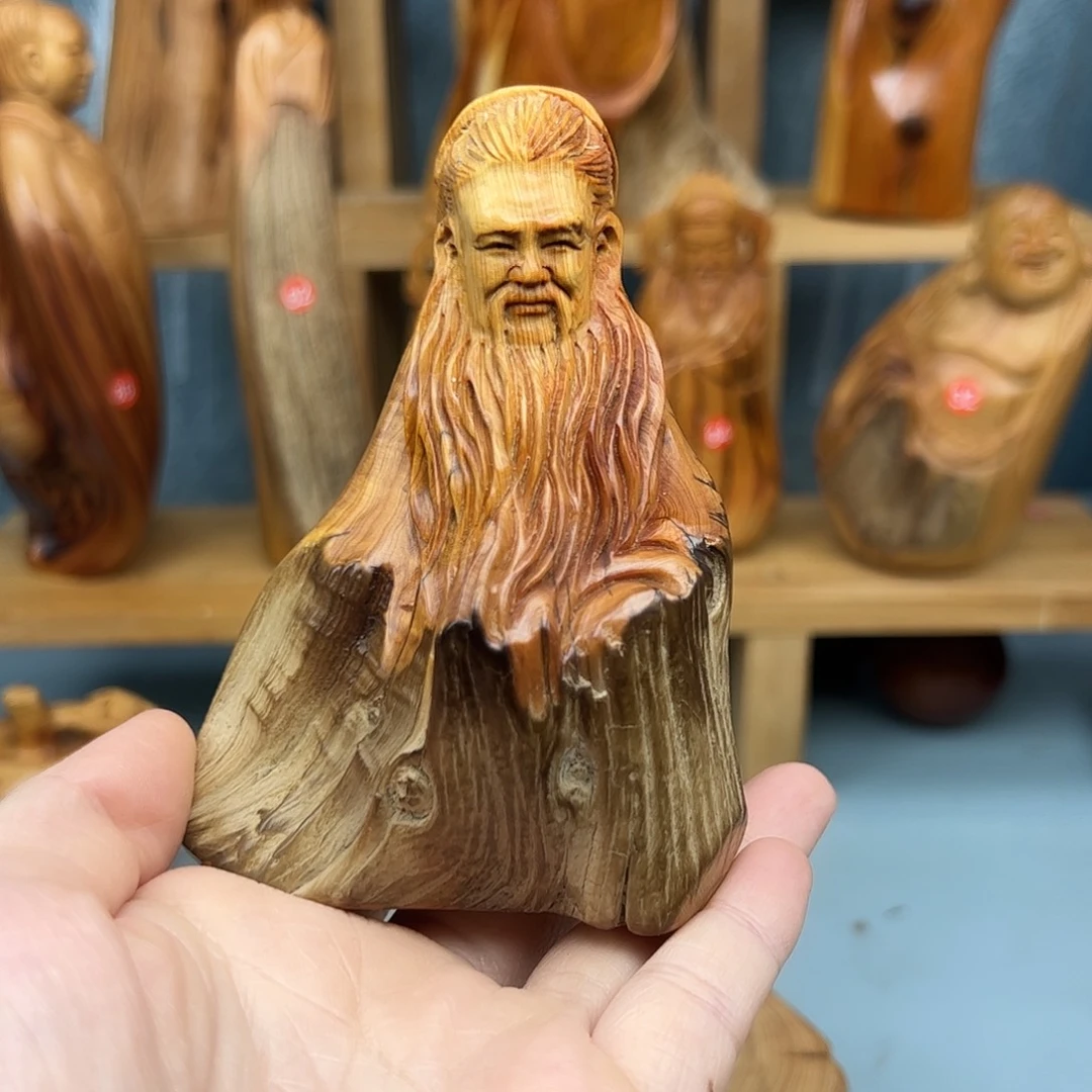 木热****方柏木摆件手把件，