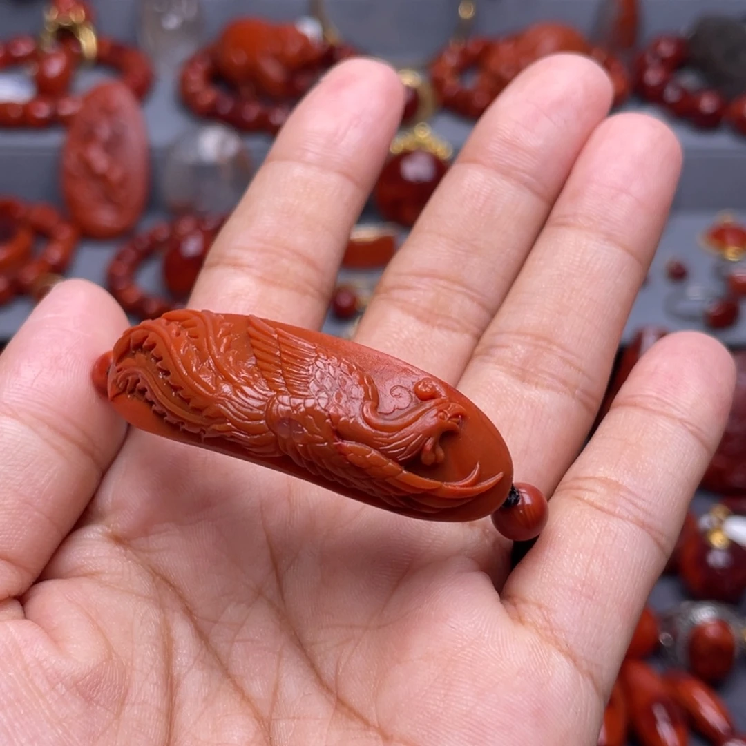 南红玛瑙未镶嵌珠宝奇石手牌