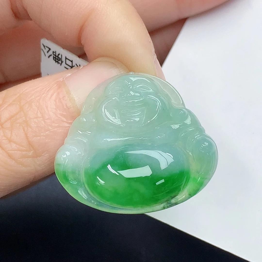 颈饰未镶嵌翡翠佛公