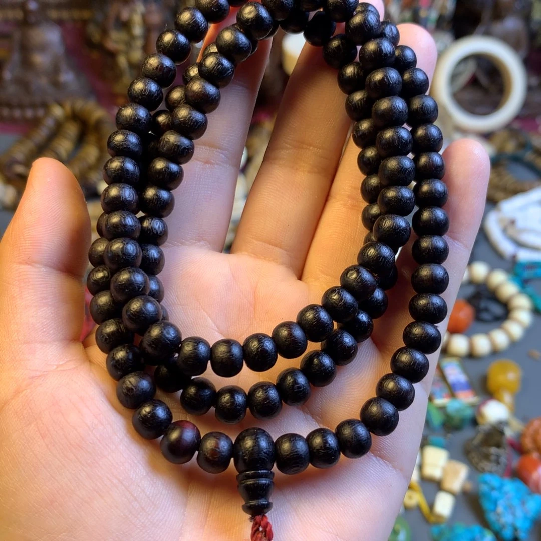 星月菩提吊坠喜马拉雅艺术品