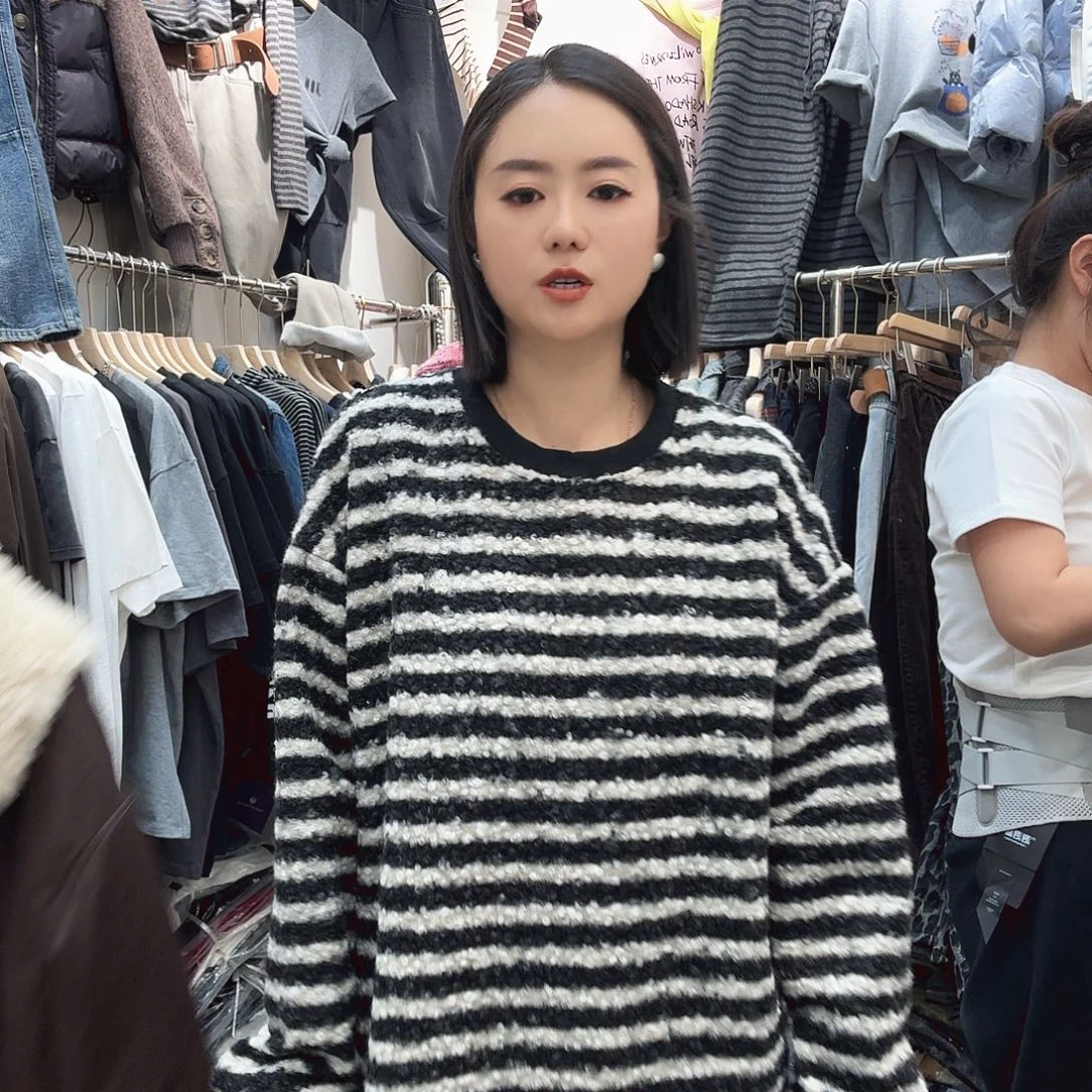 黑色条纹打底67899