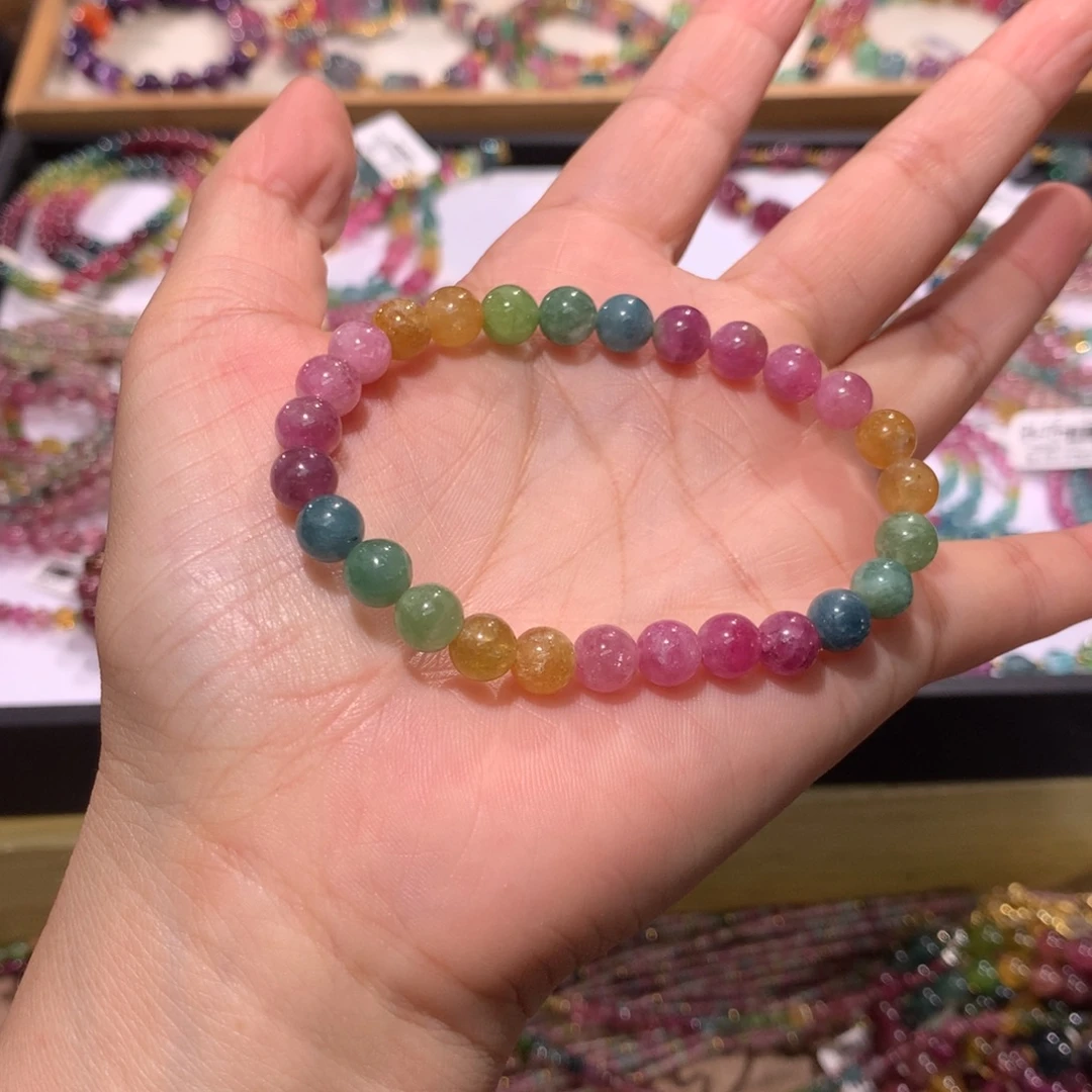 未镶嵌手串碧玺手串
